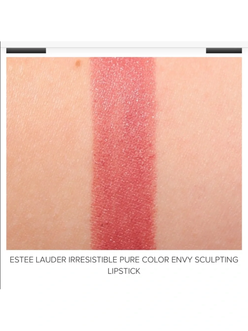 ESTEE LAUDER 440 Irresistible Pure Color Envy Lipstick Medium Mauve $33 NWOB